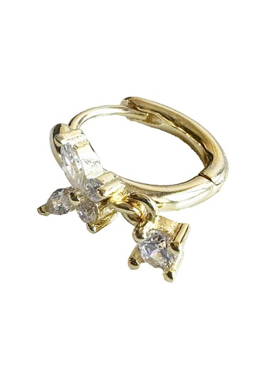 Masaliko Tio Gümüş Küpe Ms3196, 925 Ayar Gümüş Altın