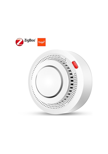 Yaozixa Tuya Wifi Akıllı Duman Alarmı, 85db Ses, 360 Algılama, Ev/depo/hotel Uygun, Pil Yok Aaa Gereklidir