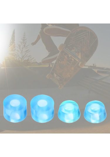 Homyl 4x 92a Kaykaylı Kamyon Burcu Longboard Yedek Temiz-mavi Temiz Mavi Çok Renkli