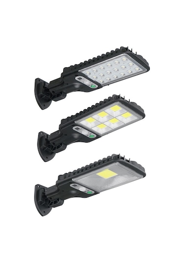 Sones Güneş Enerjili Sokak Lambası Led İnsan Vücudu İndüksiyon Bahçe Lambası, Spec: 616b-72 Uzaktan Kumandalı Cob