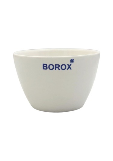 Borox Low Form Crucible Porselen Kroze Kısa Form 60 ML