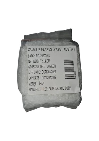 Meteksan Kostik Payet Kostik Sodyum Hidroksit 1 KG