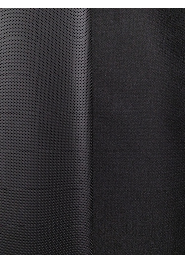 Yapışkanlı Siyah Delikli Suni Deri 1 Adet 100 CM x 140 CM