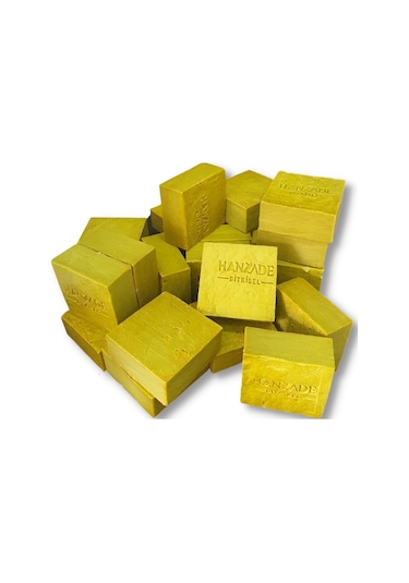 Hanzade Bitkisel Doğal El Yapımı Yeşil Siirt Bıttım Sabunu 5 KG