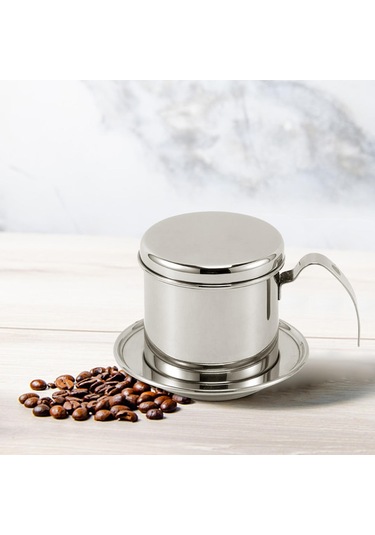 Suntek Magideal Vietnam Kahve Filtresi Yeniden Kullanılabilir Gümüş