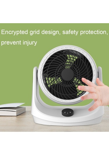 Hava Sirkülasyonu Büyük Rüzgar Türbini Elektrik Fan Hanehalkı Enerjisi Tasarrufu Masaüstü Fan, Boyut:usb Modeli