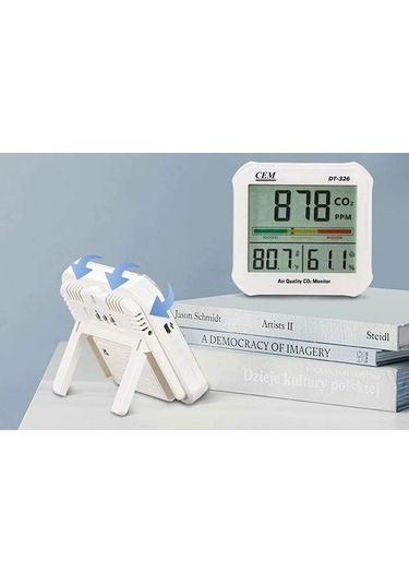 Cem Dt-326 Hava Kalitesi Ve Karbondioksit Ölçer