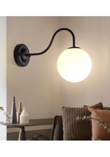 Mylights Modern Spor Opal Camlı Aplik E27 Duylu Diğer