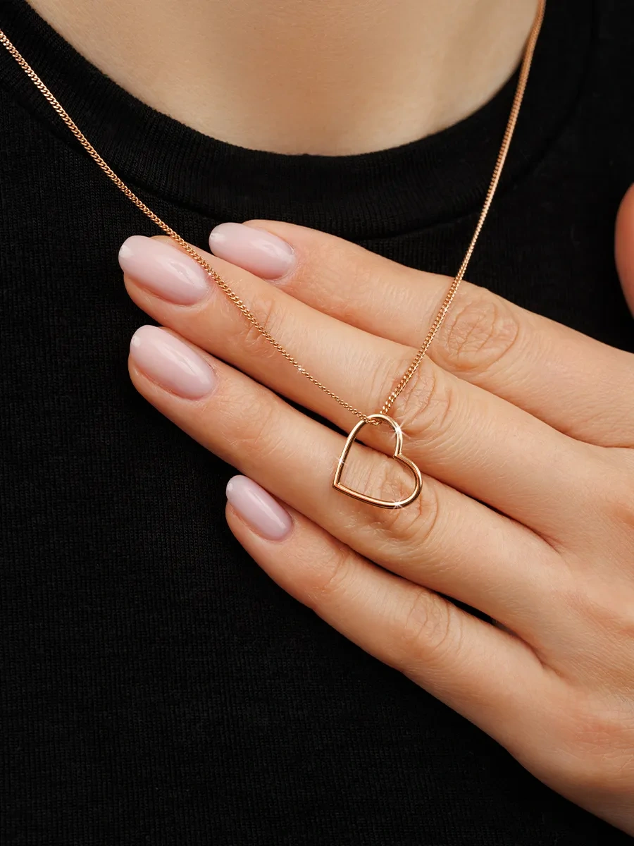 Veronika 925 Ayar Gümüş Kolye Kalp 449106247