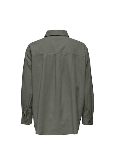 Onltokyo Lıfe L/s Lın Bl Shırt Pnt Noos Yeşil Renk