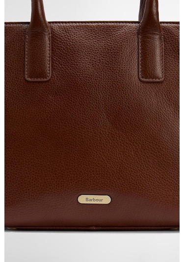 Barbour Birch Deri Kol Çantası Br11 Brown Kahverengi