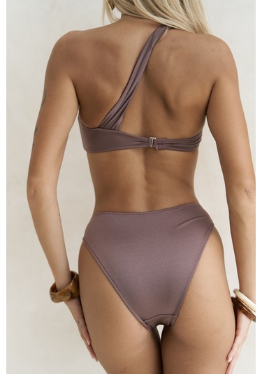 Balisya V Kesim Kahve Bikini Altı Kahve