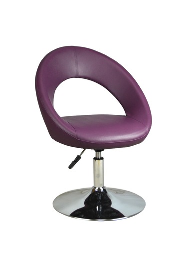 Mobilyakeyfi Bürocci Miranda Misafir Koltuğu-Mor-2222M0124
