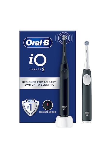 Oral B İo 2 Serisi Şarjlı Diş Fırçası 2'li Avantaj Paketi Siyah/yeşil