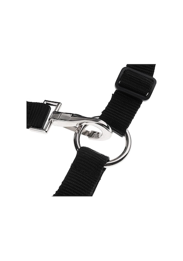 Suntek At Pony Naylon Çene Altı Yular Ile Otlatma Ağızlığı Siyah