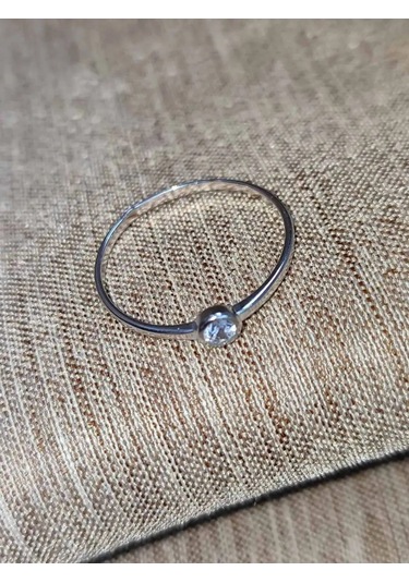 Sılver Whale Taşlı 925 Ayar Gümüş Yüzük 43018949 Gri