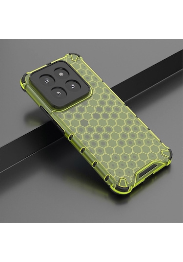 Xiaomi 14 Pro Kılıfı İçin Petek Tasarımlı Çizilmez Telefon Kılıfı