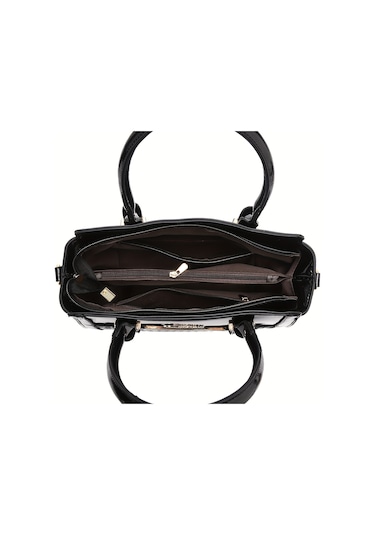 Bayan Klasik Desen Clutch Çantalı Tote Çanta