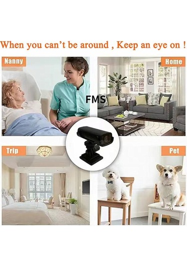 Lemestar Kablosuz Akıllı Güvenlik Kamerası - 1080p Gece Görüşlü, İnsan Algılama, Wifi Kontrollü