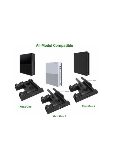 Xbox One Stand Fanlı Şarj Göstergeli Dock Xbox One X S