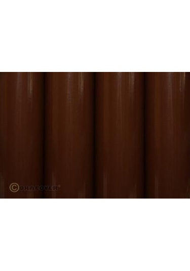 Oracover 21-081 Model Uçak Kaplama Filmi- Kahverengi- 1 Metre