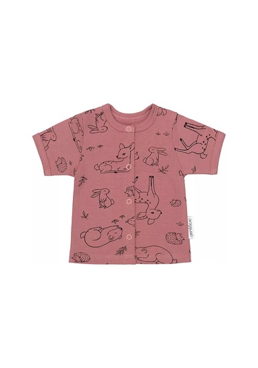 Eskimo. Yenidoğanlar İçin Kısa Kollu Üst Takımı, 2 Parça 210671807 Gri