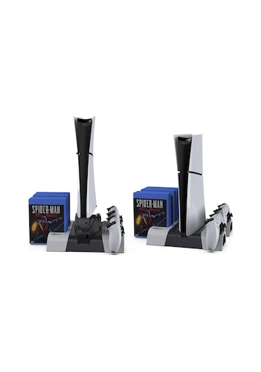 Ps5 Fat/slim/pro Uyumlu Soğutucu Şarj Standı Dobe Tp5-3536b