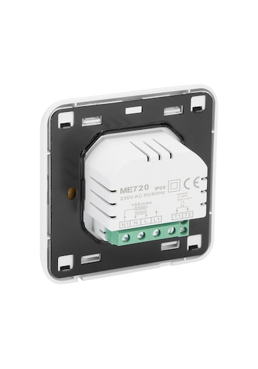 Shineyee Duvar Tipi Mekanik Isıtma Termostati, 5-40 C Sıcaklık Kontrolü, 230v 16a, Ip20 Koruma, Otomatik Kontrol Sistemi İçin