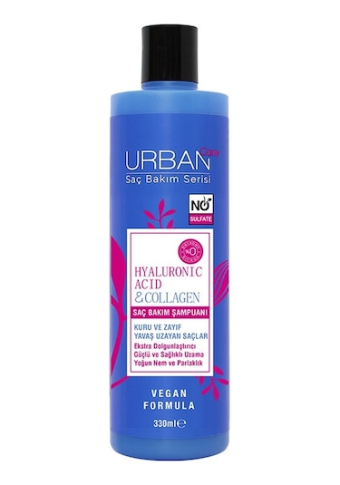 Urban Care Hyaluronik Asit & Kolajen Sülfatsız Şampuan 330 ML