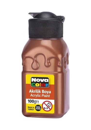Nova Color Akrilik 180 Gr Bakır Çok Renkli