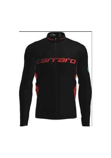 Carraro Uzun Kollu Kışlık Forma Siyah - Kırmızı