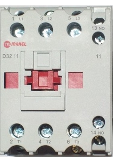 Makel 3p Knc1-3211 Ac Kontaktör 15kw 32a