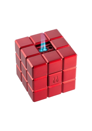 Colibri Cube Masa Çakmağı 2 Alev Kırmızı Lı125t2