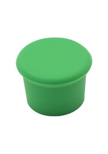 Yeşil 1 Adet Şarap Şişesi Tıpa Silikon Bar Aracı Koruma Bira Fiş Kapağı Tıpalar Yeşil