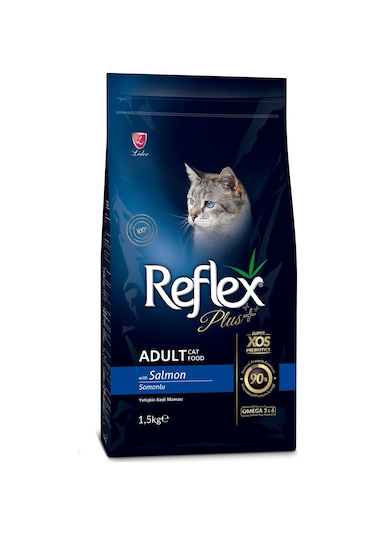 Reflex Plus Somonlu Yetişkin Kedi Maması 1500 G
