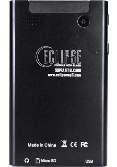 Eclipse Supra Fit 8 GB Dokunmatik Ekran Dijital Müzik MP3/MP4 Çalar