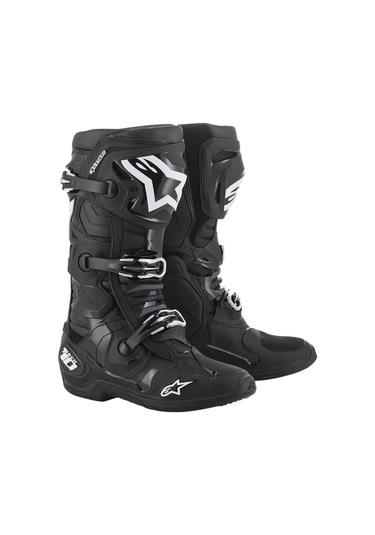 Alpinestars Tech 10 Kros Motosiklet Botu Siyah