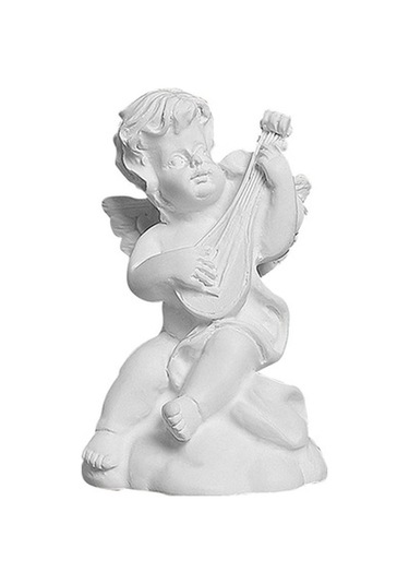 Lijinxu Küçük Melek Heykeli Reçine 3,9x3,6x6,3-cm-pipa