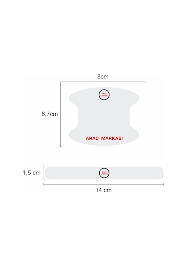 Seat Marka Uv Baskılı Kapı Kolu Koruma Folyo Seti Çizik Önleyici