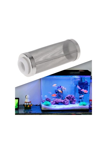 Homyl Akvaryum Filtresi Örgü Giriş Koruyucu Net, Paslanmaz