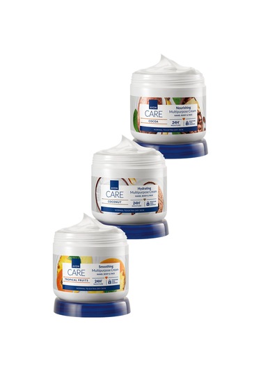 Hindistan Cevizi Ve Kakao Yağı İçeren Tropik Meyve Özlü Üçlü Vücut Losyonu Paketi