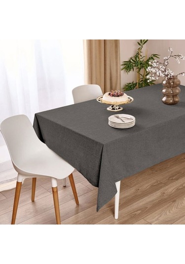Evidea Soft Lapi Masa Örtüsü - Gri - 140x220 Cm Gri