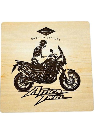 Dalyan Ahşap Africa Twin Tencere Tava Altlığı