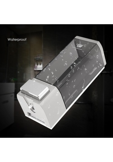 Dancemonkey Cuangdiان 500ml Duvar Sabunluk - Gümüş, Multifunctionel İçin Gümüş