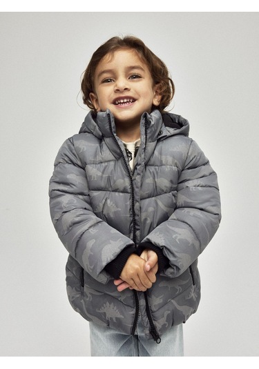 Name It Nmmmosan Erkek Çocuk Mont 13243942 Gri