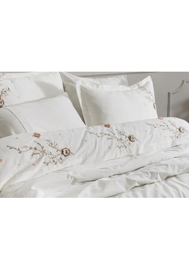 Şaheser Home Collection Nakışlı Çift Kişilik Nev Takımı Cosmos Renkli