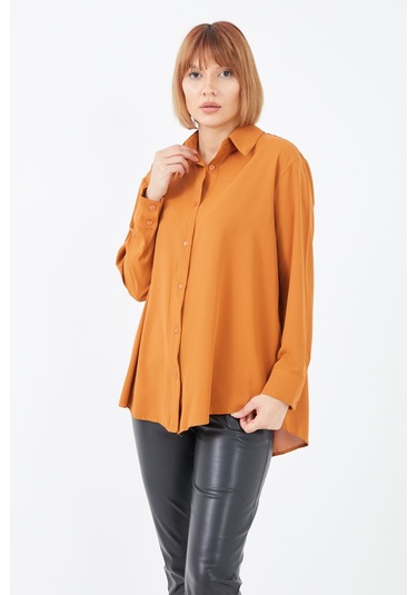 Dparis Kadın Şifon Gömlek