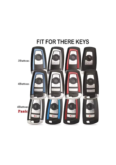 Bmw X1 Beyaz-silver Anahtar Kılıfı