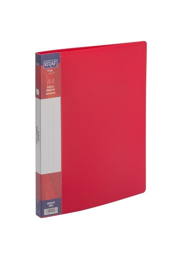 Kraf Yaylı Dosya A4 Mavi