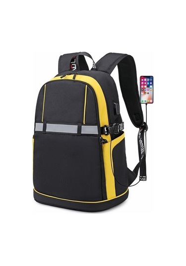 Okul Çantası İlkokul Öğrencileri İçin Hafif Ve Kullanışlı Sırt Çantası Sarı